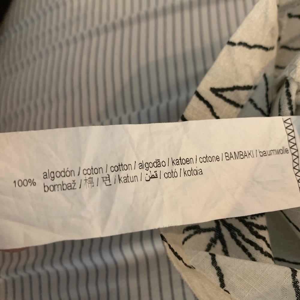 Pull&Bear Button Down Short Sleeve Flower Pattern… - image 6